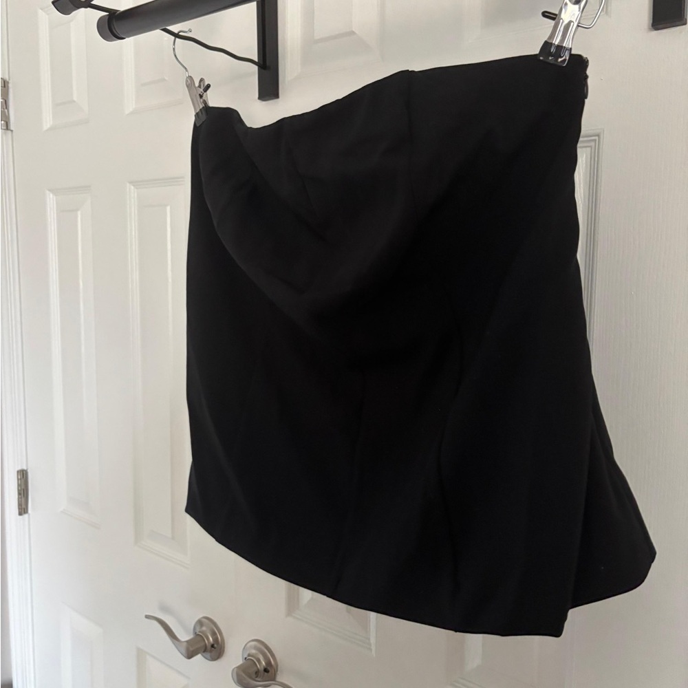 Elegant Black Women's tailoring corset top